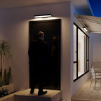 Lampada da Parete Esterno LED Piatta con Sensore Moderno Minimalista Rettangolare Impermeabile