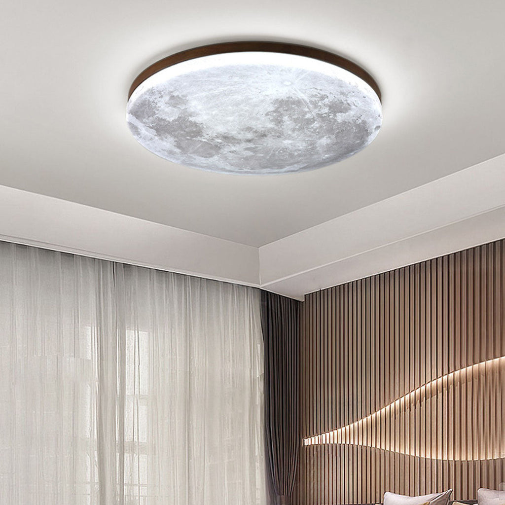 Moderna Luce da Soffitto LED a Incasso Rotonda in PVC Acrilico Minimalista per Soggiorno