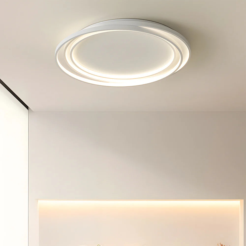 Moderna Lampada da Soffitto in Ferro Rotonda