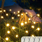 Moderno Illuminazione Decorativa Solare Lucciola Impermeabile ABS LED Inserto per Prato Illuminazione Esterno Paesaggistica
