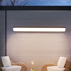Applique da Parete LED Moderna Minimalista in Alluminio e Acrilico Impermeabile per Esterni e Interni