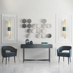 Applique da Parete in Marmo con Barre Cilindriche Classiche