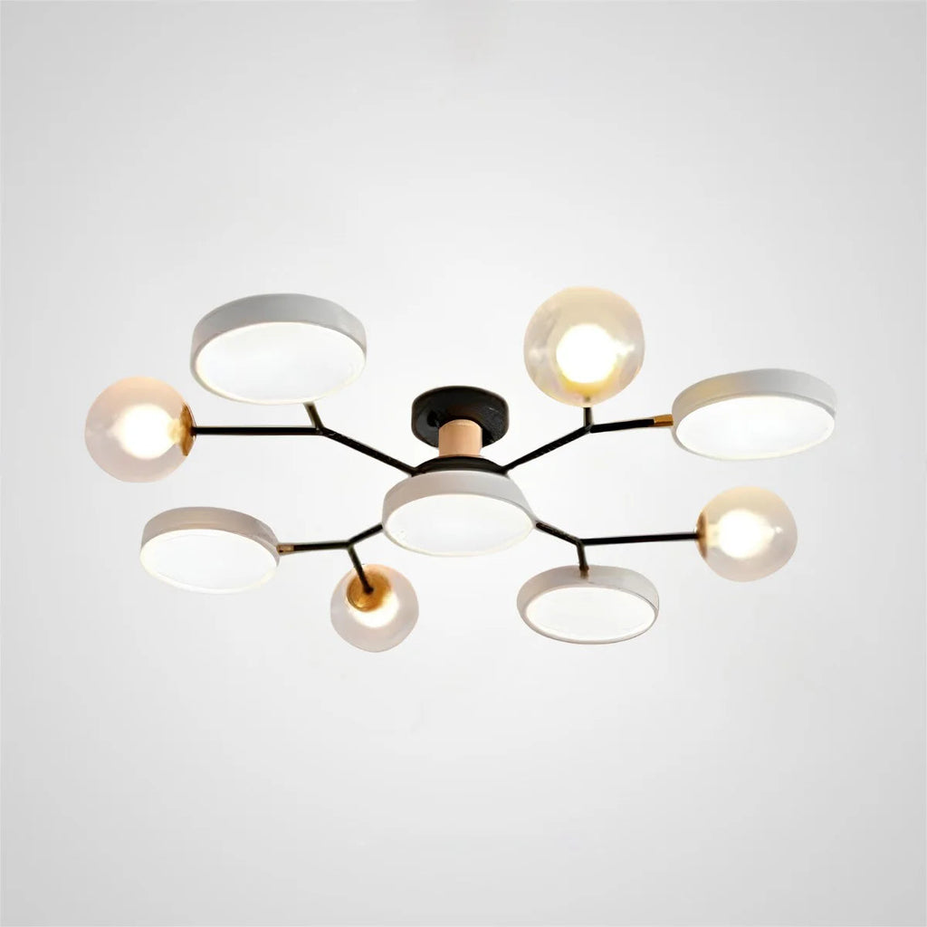 Lampada da Soffitto Moderna a Più Lampadine per Soggiorno