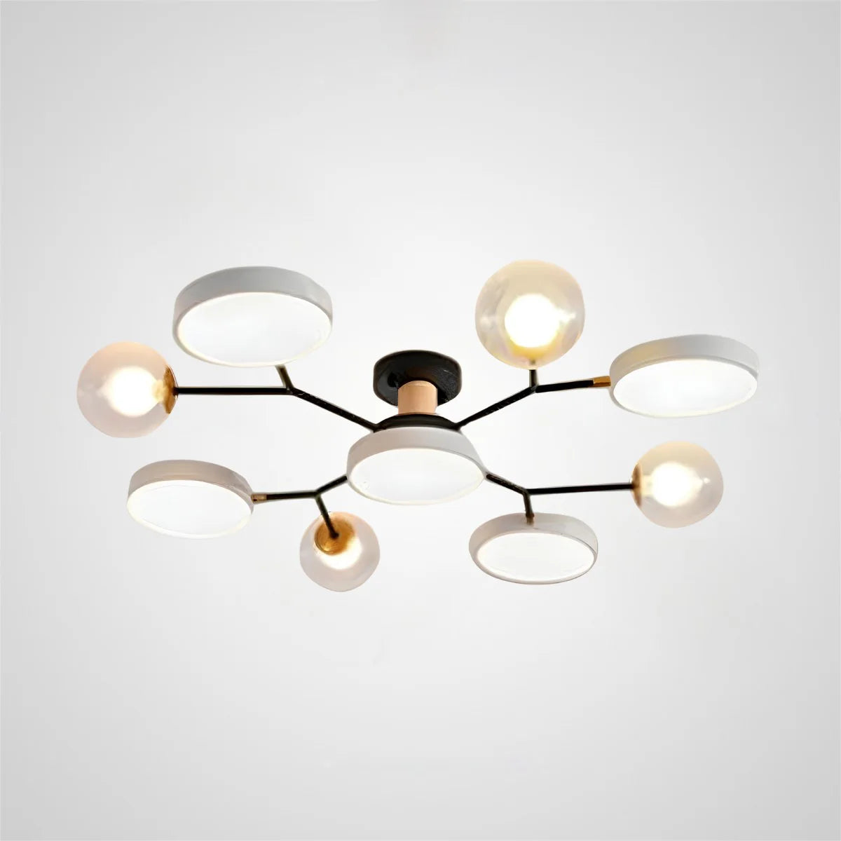 Lampada da Soffitto Moderna a Più Lampadine per Soggiorno
