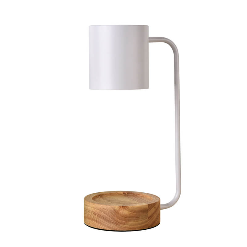 Lampada da Tavolo in Legno Minimalista Giapponese con Dimerizzazione e Timer a 1 Luce