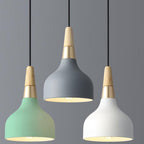 Arte Creativa Moderna a Disco Macaron Lampada a Sospensione 1 Luce