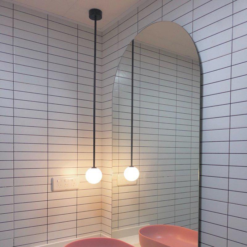Lampada a Sospensione Minimalista in Ottone