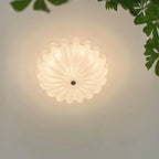 Moderna Lampada da Soffitto in Vetro a Forma di Fiore