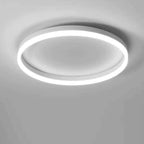 Lampada da soffitto a LED circolare minimalista nordica in ferro e acrilico
