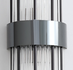 AuriLux Nordic Lampada da Parete in Cristallo