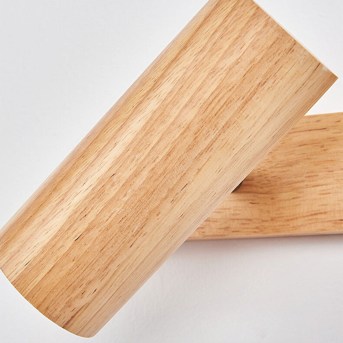 Faretto da Parete in Legno Moderno Minimalista 1/2/3 Luci