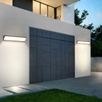 Applique da Parete LED Moderna Minimalista in Alluminio e Acrilico Impermeabile per Esterni e Interni