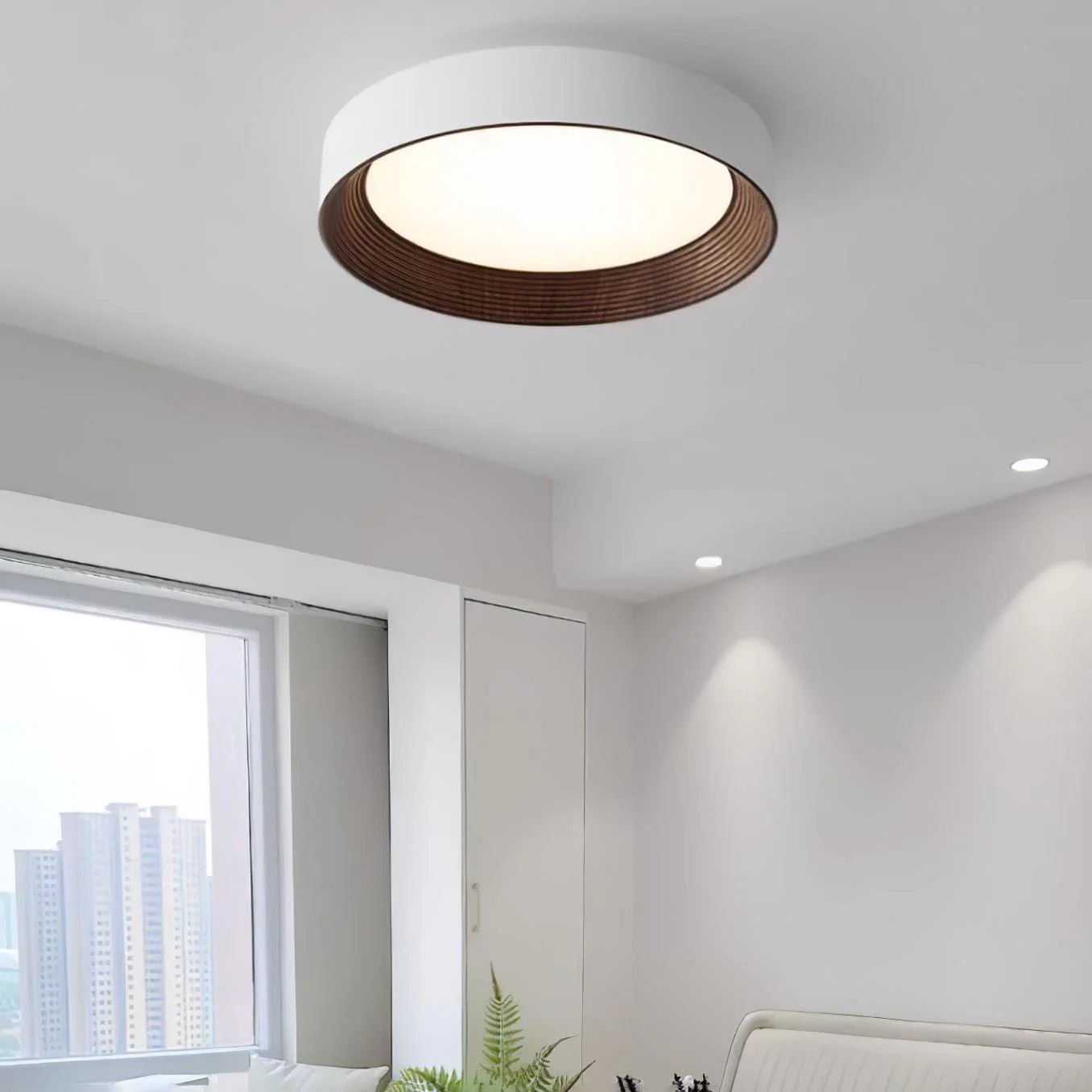 Lampada da Soffitto Circolare Acrilica di Tendenza