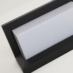 Lampada da Parete Moderna Rettangolare LED con Sensore da Esterno Impermeabile