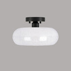 Lampada da Soffitto a Sfera di Vetro Classica