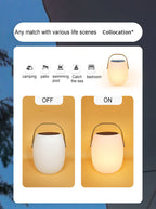 Luce Decorativa LED Portatile a Pannello Solare Impermeabile da Esterno