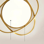 Lampada da soffitto LED rotonda nordica elegante