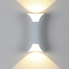 Moderna Luce da Parete Irregolare in Alluminio per Esterni