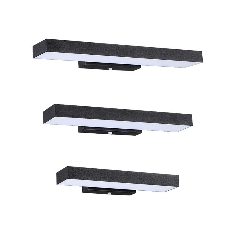 Lampada da Parete Esterno LED Piatta con Sensore Moderno Minimalista Rettangolare Impermeabile