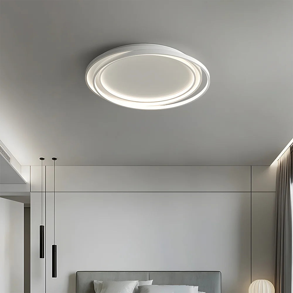 Moderna Lampada da Soffitto in Ferro Rotonda