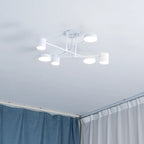 Nuova Luce da Soffitto Geometrica in Metallo