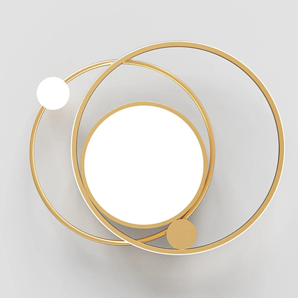 Lampada da soffitto rotonda in acrilico elegante
