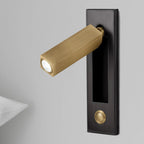 Moderna Luce da Comodino in Alluminio Girevole