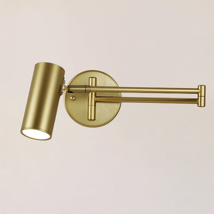 Applique da Parete a Luce Singola con Polo Telescopico Pieghevole in Stile Nordic Minimalist