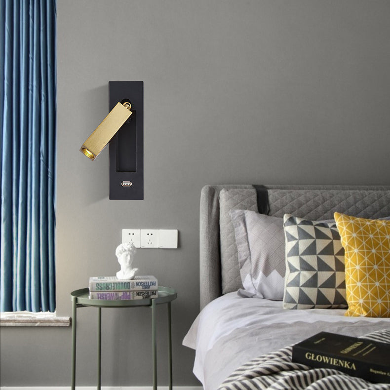 Lampada da Parete LED Incassata in Alluminio Minimalista Moderna