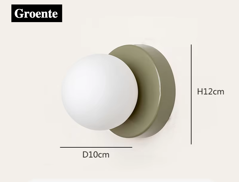 LumiGlobe – Lampada a sospensione scandinava moderna con design in vetro