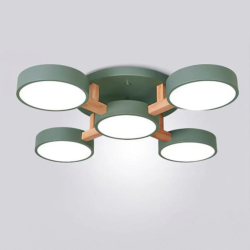 Moderna Lampada da Soffitto Rotonda