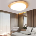 Lampada da soffitto a LED in ferro acrilico a forma di ciottolo scandinavo contemporaneo per camera da letto