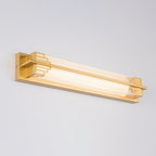 Lampada da Parete LED in Vetro Impermeabile in Acciaio Inossidabile Rettangolare Cinese Tradizionale per Esterni