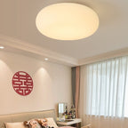 Lampada da Soffitto a Incasso Moderna Minimalista Ovali in Ferro PE LED per Camera da Letto