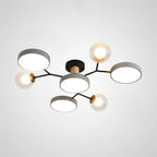 Lampada da Soffitto Moderna a Più Lampadine per Soggiorno