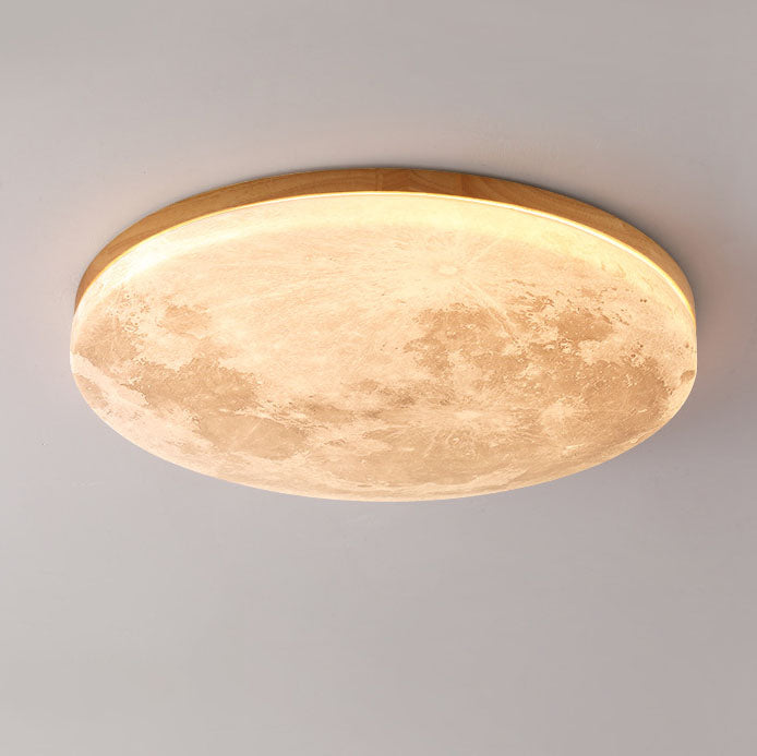 Moderna Luce da Soffitto LED a Incasso Rotonda in PVC Acrilico Minimalista per Soggiorno