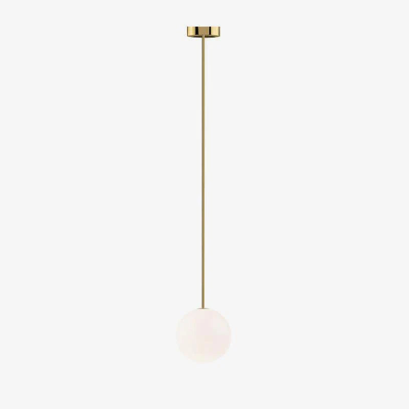 Lampada a Sospensione Minimalista in Ottone