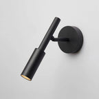 Lampada da Parete Minimalista in Ferro a Cilindro