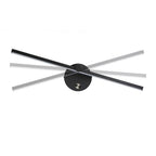 Lampada da parete a LED con specchio in alluminio lungo, stile minimalista nordico