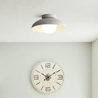 Lampada da soffitto moderna rotonda in metallo