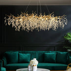 Lampadario Moderno di Lusso in Cristallo