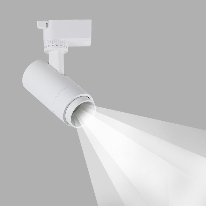 Faretto Tubolare da Incasso Regolabile Dimmabile Moderno Minimalista con Focalizzazione per Illuminazione a Binario 3/4/5 Luci LED per Soggiorno