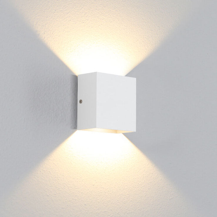 Applique da Parete LED in Alluminio Moderno Minimalista Quadrato