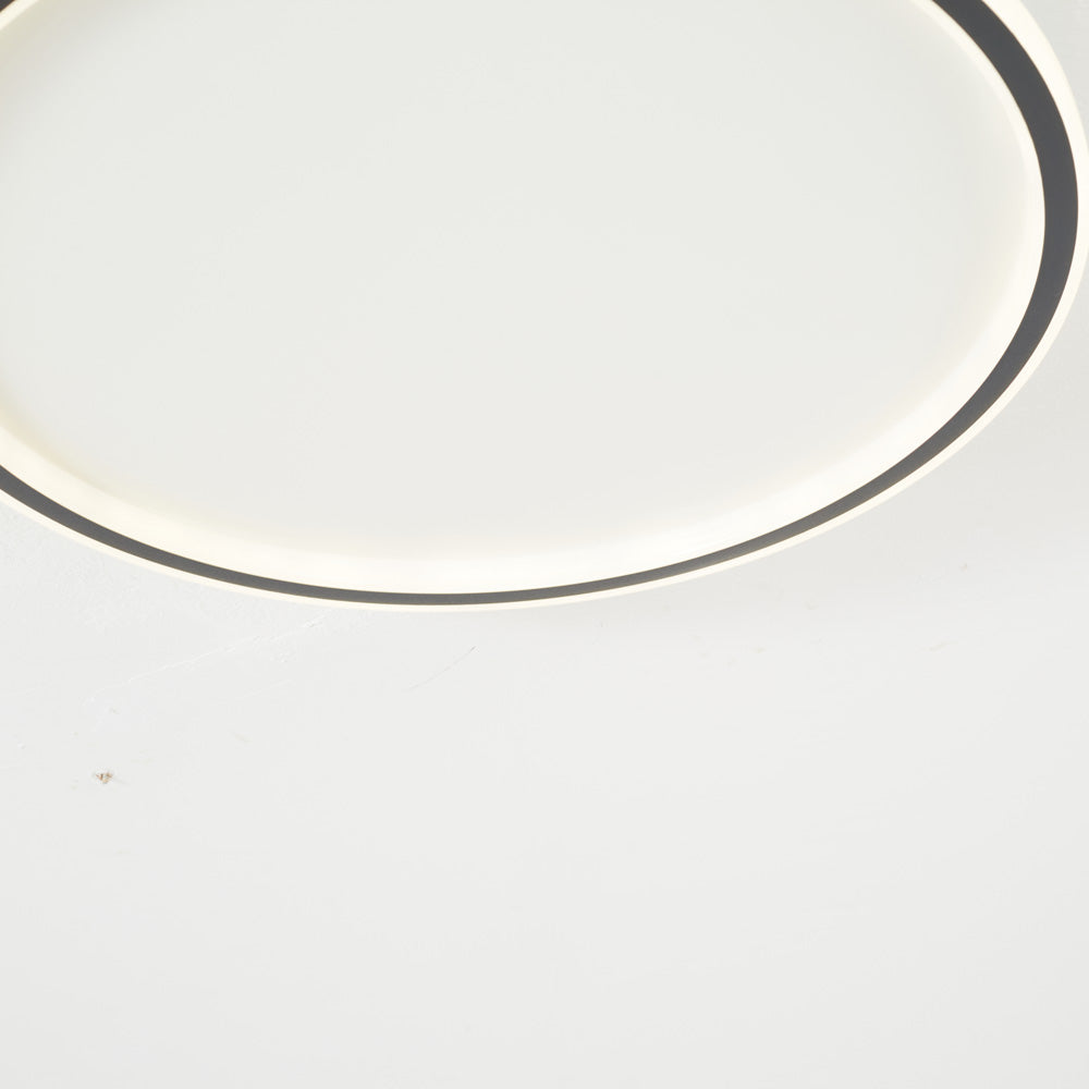 Quasso Flush Mount Ceiling Light Moderno LED Rotondo