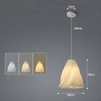 FloraBloom Light - Fiore stampato in 3D nordico come lampada sospesa