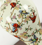 AmeriArt Lampada da Tavolo in Ceramica Dipinta a Mano