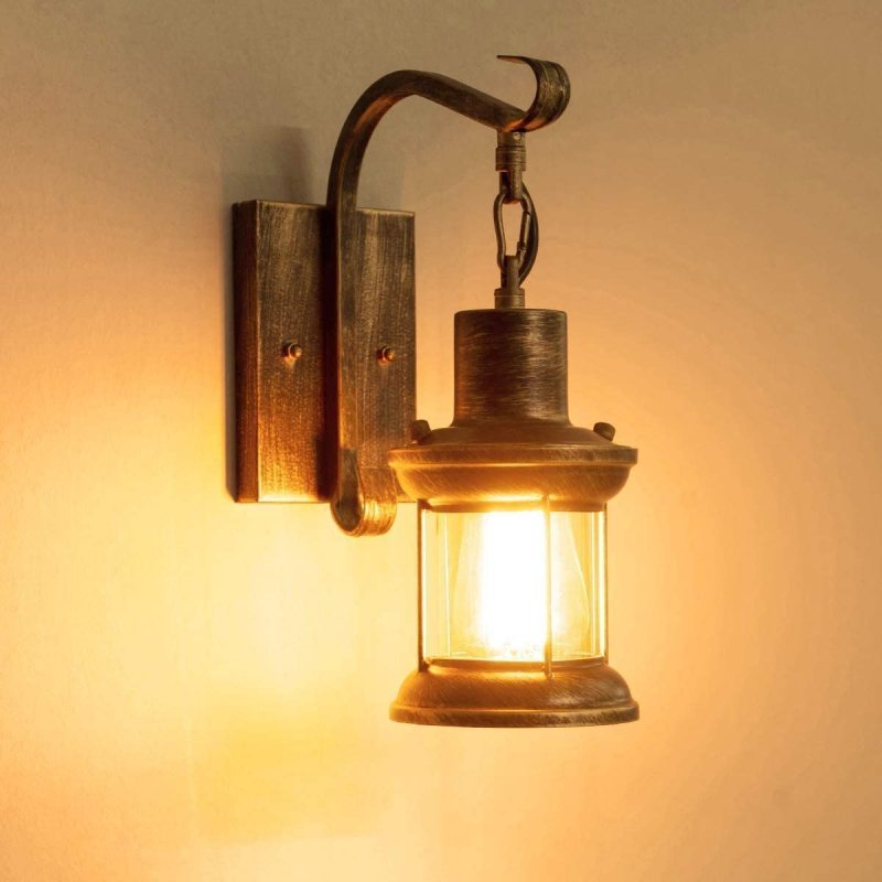 Lampada da Parete Retro in Stile Industriale Etra