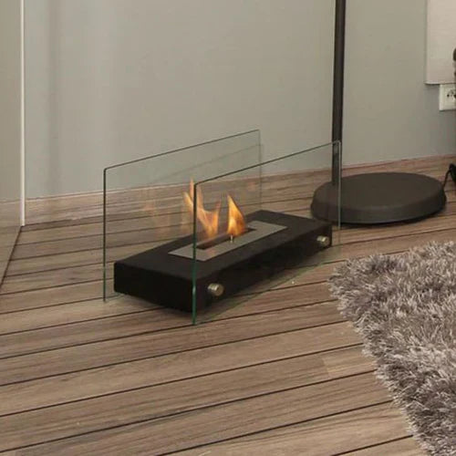 FireLuxe – Piattaforma per camino moderna con design elegante per la casa