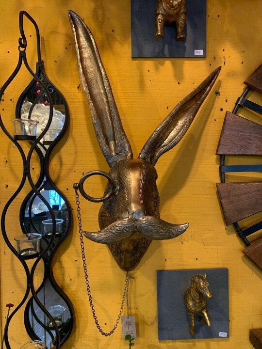 Decorazione da parete con testa di animale unica per la casa
