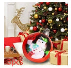 Palla di Natale Gonfiabile 60 cm – Decorazione Natalizia in PVC Resistente alle Intemperie per Esterni